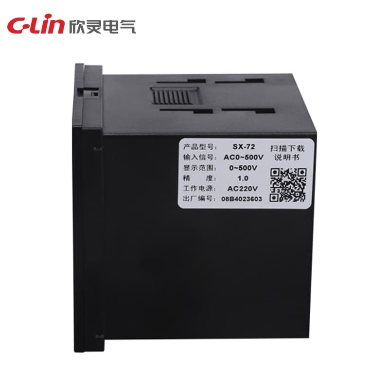 Compteur de courant et de tension numérique série SX 6