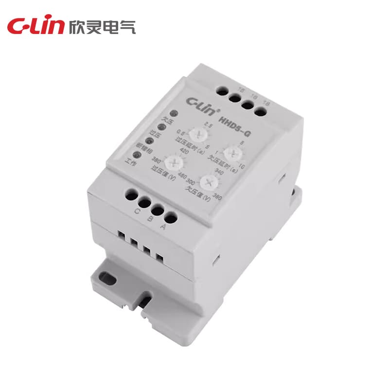 Relais de protection contre la perte de phase et la séquence de phase série HHD5 3